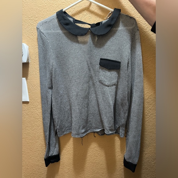 UO Peter Pan collar blouse - Picture 1 of 3